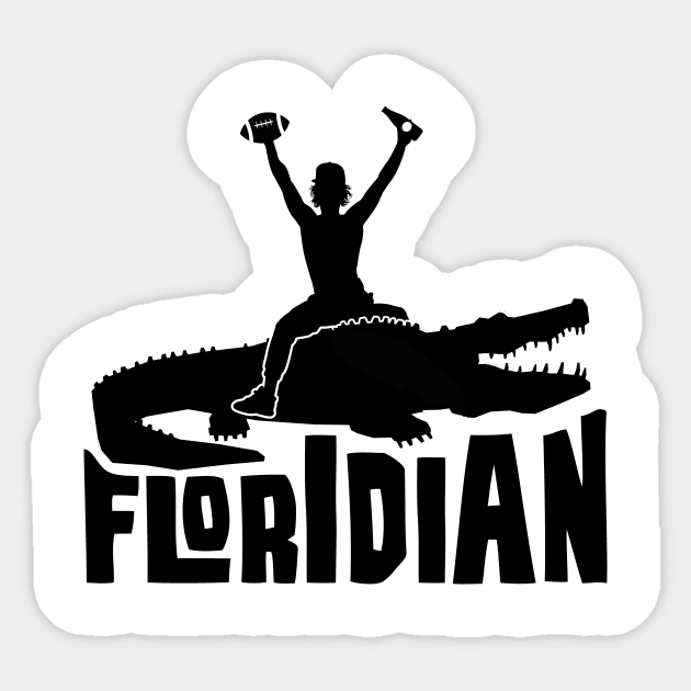 Floridian Sticker by rojakdesigns